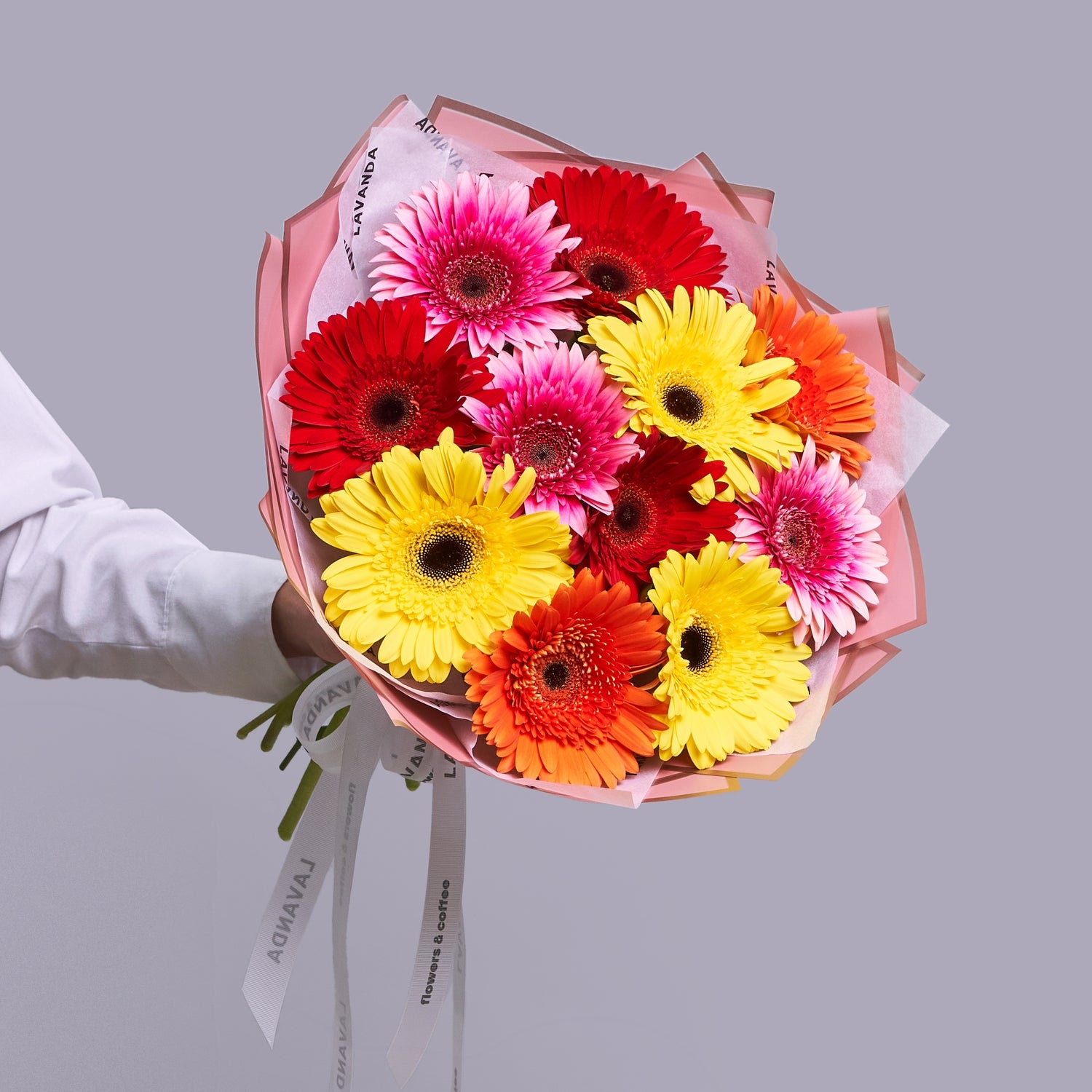 Bouquet of Bright Gerberas