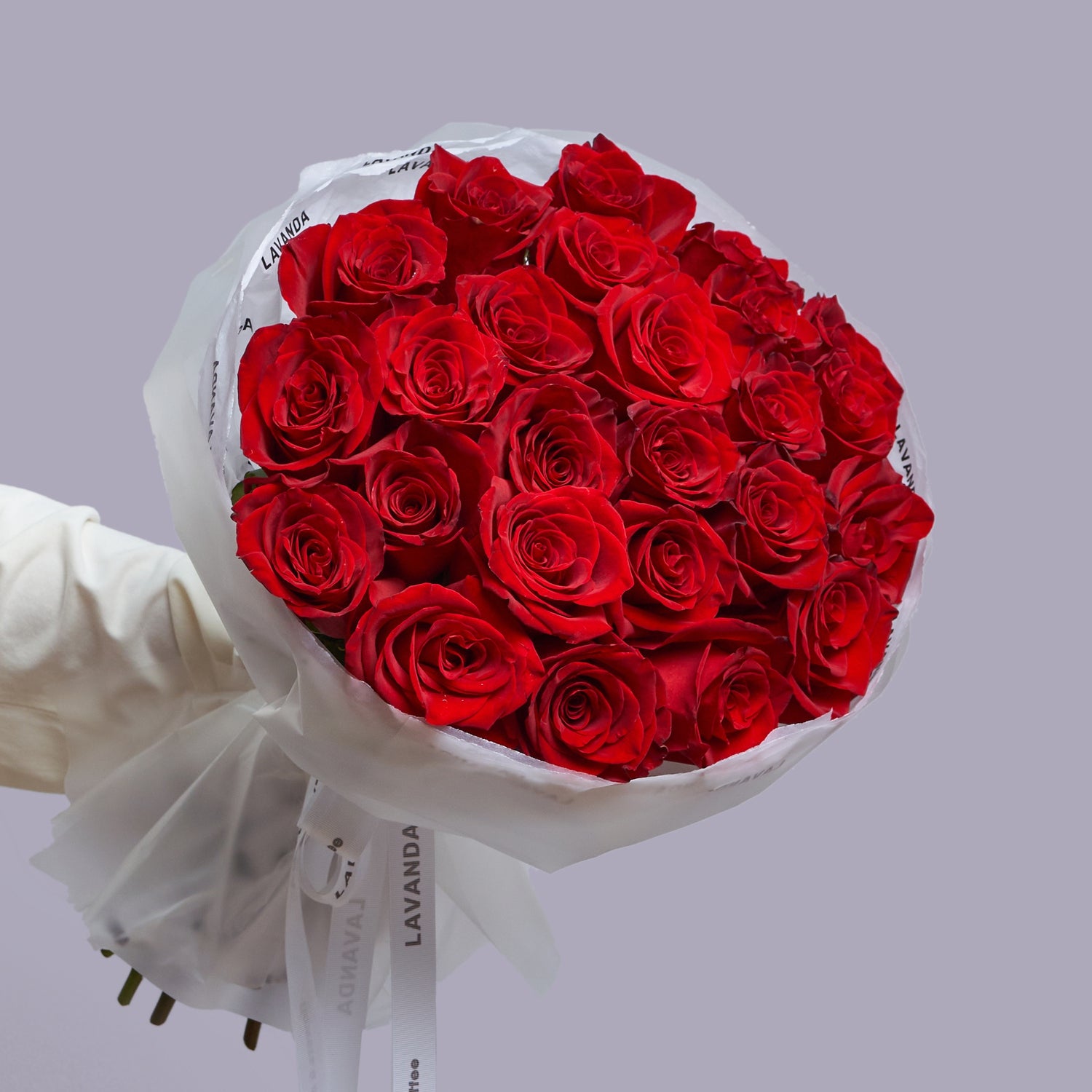 Bouquet of 25 Red Roses